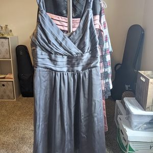 Silver Bridesmaid Dress SALE